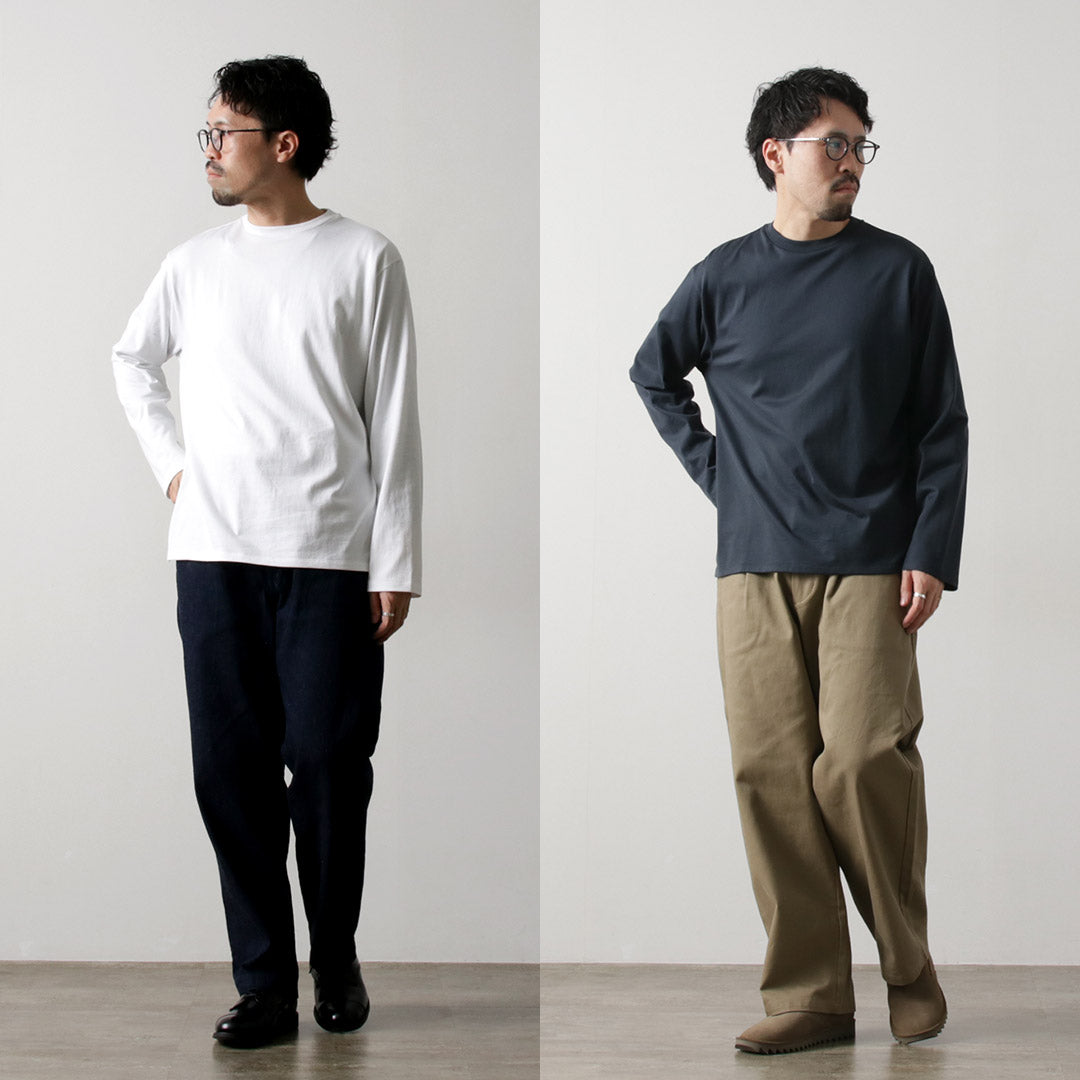 LIFiLL(リフィル) サイドスリット ロングスリーブTシャツ