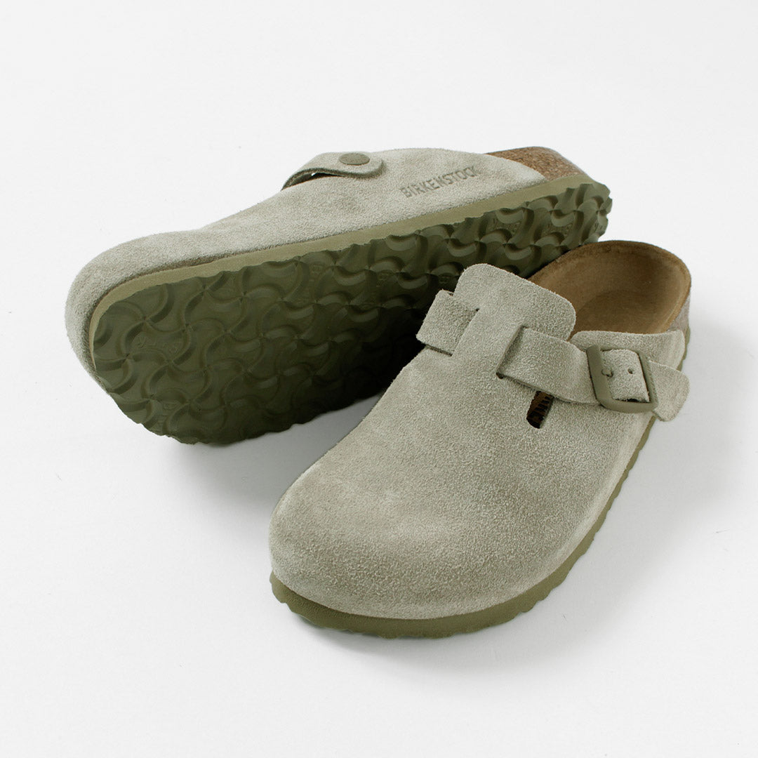 BIRKENSTOCK(ビルケンシュトック) ボストン スエードレザー ナロー シューズ