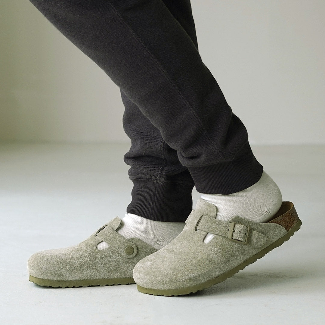 BIRKENSTOCK(ビルケンシュトック) ボストン スエードレザー ナロー シューズ