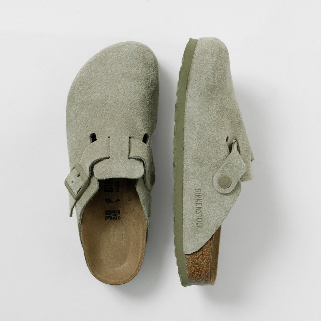 BIRKENSTOCK(ビルケンシュトック) ボストン スエードレザー ナロー シューズ