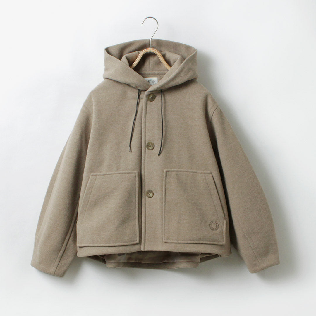 ORCIVAL(オーシバル) ウールライク フード ジャケット