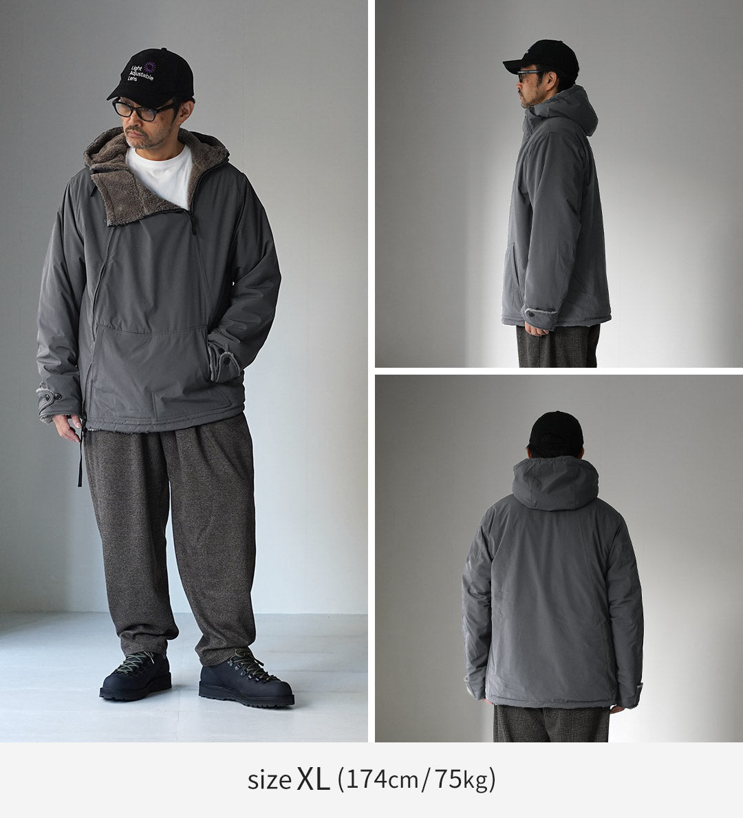 ILL ONE EIGHTY(イルワンエイティー) 別注 アップデートスノーパーカー