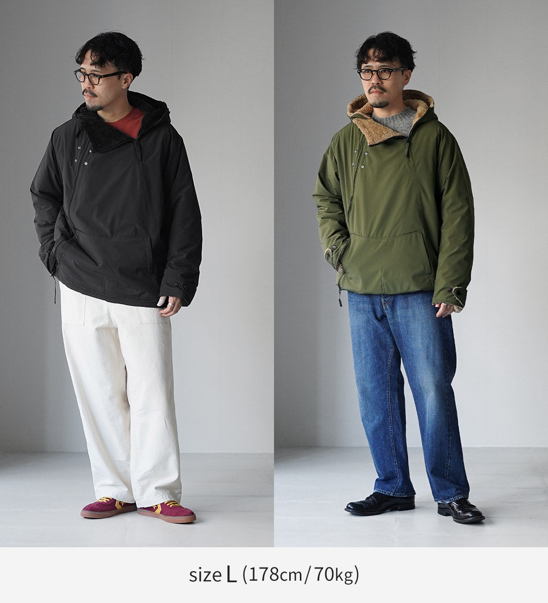 ILL ONE EIGHTY(イルワンエイティー) 別注 アップデートスノーパーカー