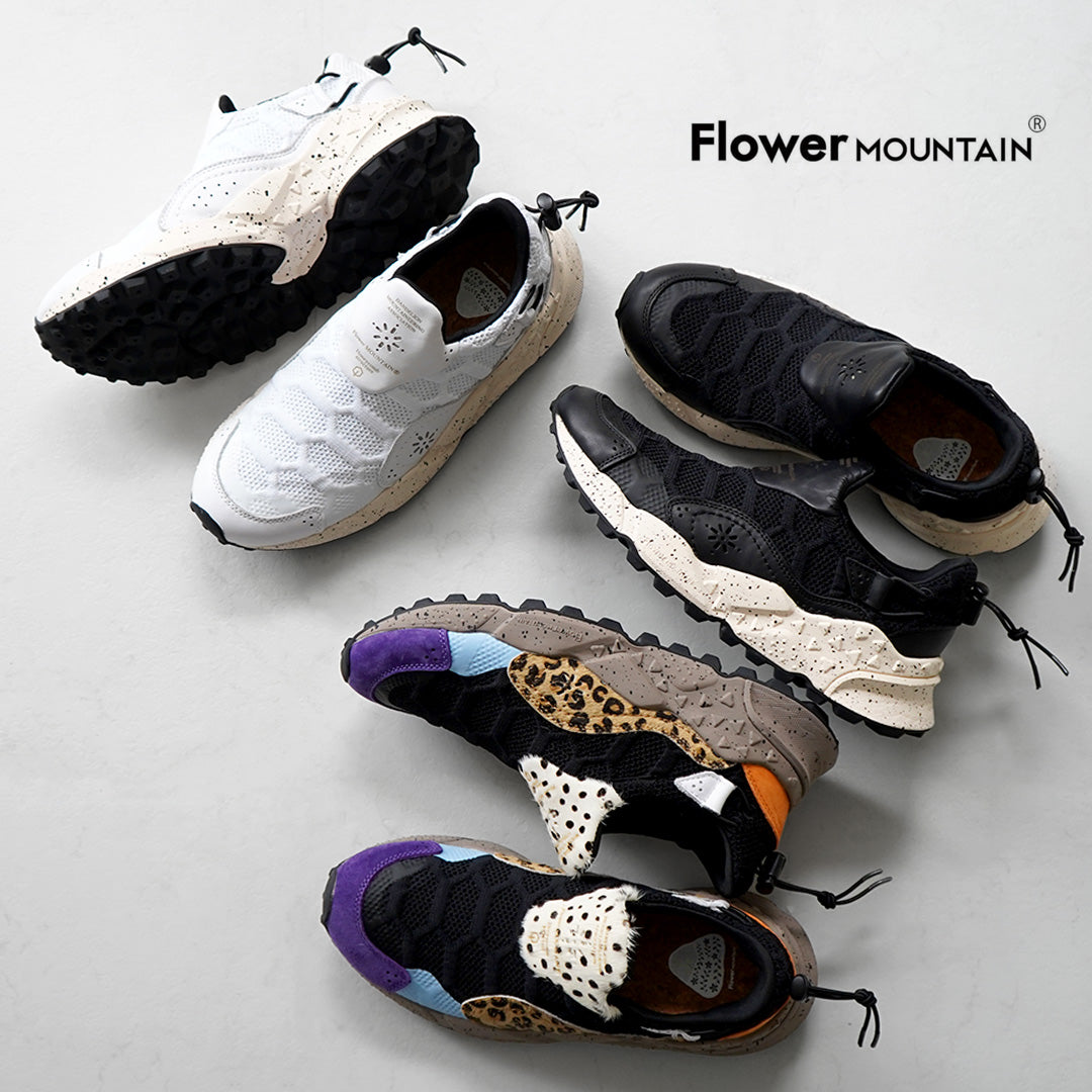 FLOWER MOUNTAIN(フラワーマウンテン) ハニカム スリップオンスニーカー