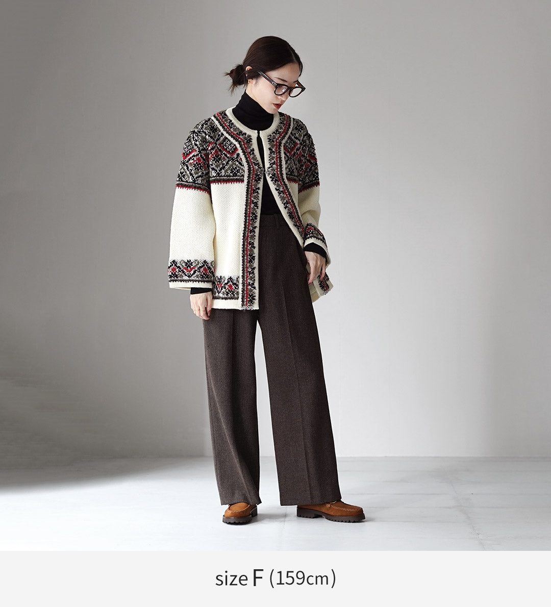 COOHEM(コーヘン) ノルウィージャン ニットカーディガン