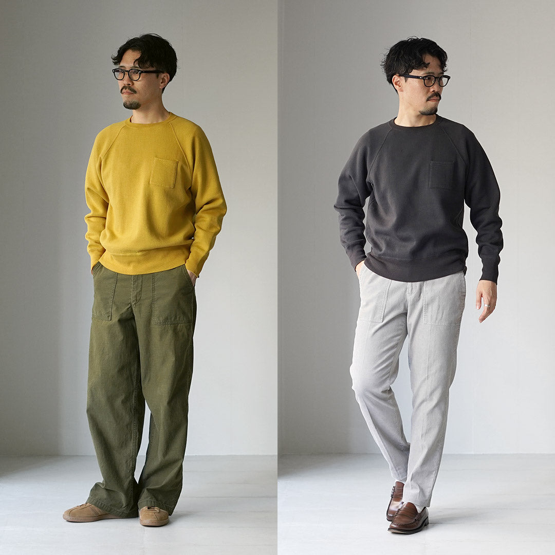 FILMELANGE(フィルメランジェ) バード カンピオーネ裏毛 クルーネックスウェット