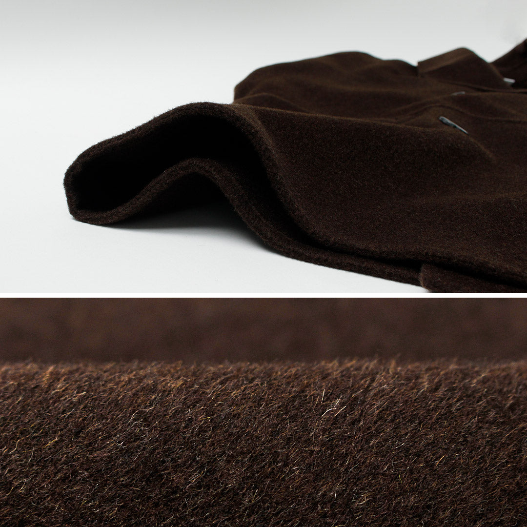 YENN(イェン) ダブル フェイス ピーコート