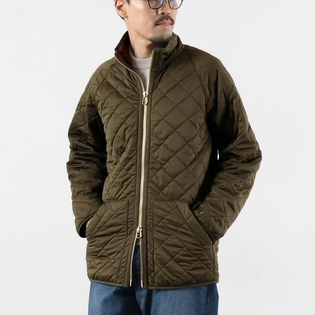 HARROWE HARROWE×SUNNY SPORTS(サニースポーツ) ソフトシェル スタンド ジップアップブルゾン 裏フリースキルト 日本製