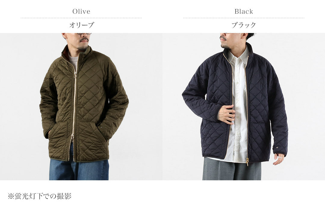 HARROWE HARROWE×SUNNY SPORTS(サニースポーツ) ソフトシェル スタンド ジップアップブルゾン 裏フリースキルト 日本製