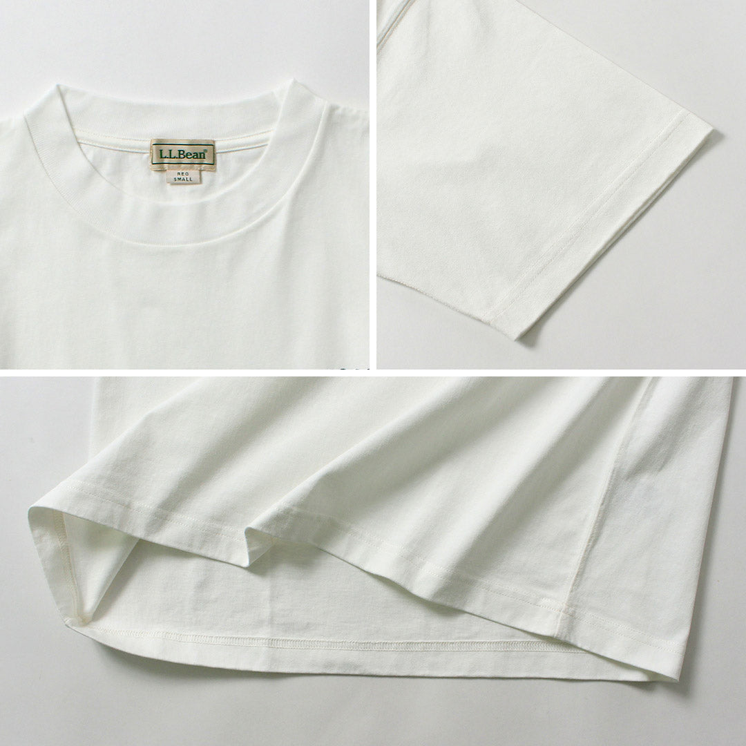 L.L.BEAN(エルエルビーン) モリル ショートスリーブ カタディンロゴ Tシャツ
