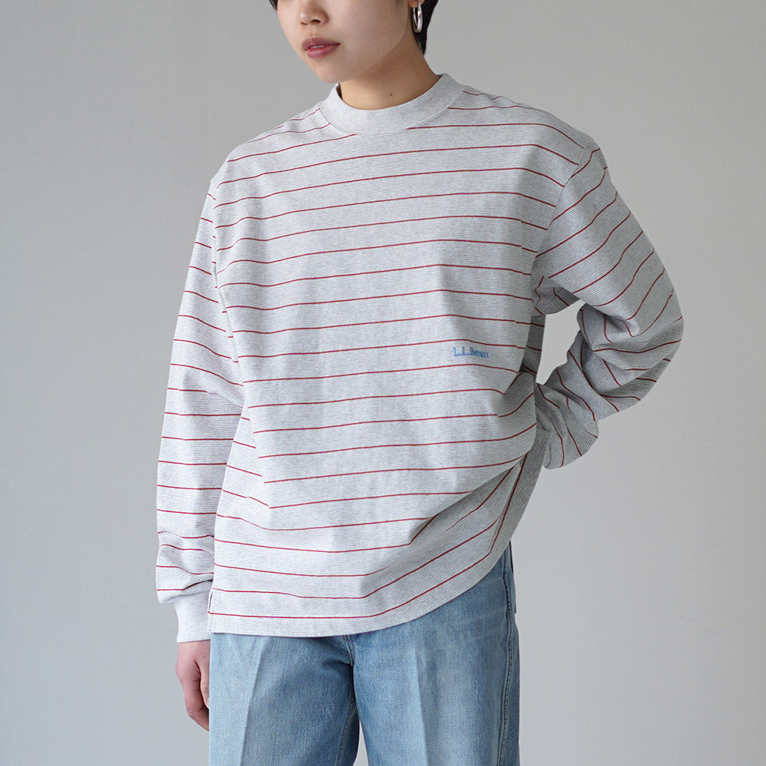 L.L.BEAN(エルエルビーン) ユニオン ロングスリーブ ストライプ Tシャツ