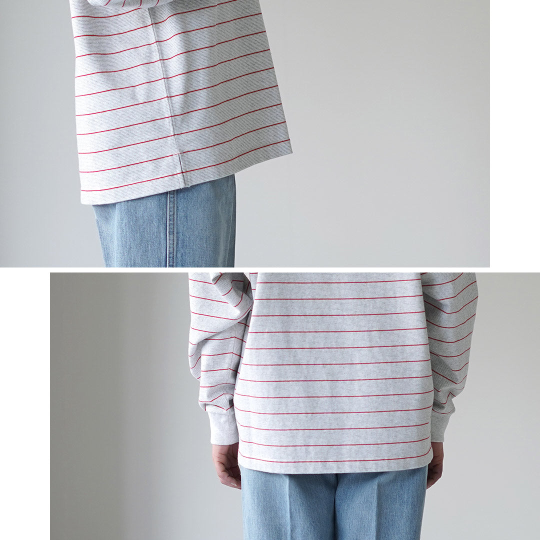 L.L.BEAN(エルエルビーン) ユニオン ロングスリーブ ストライプ Tシャツ