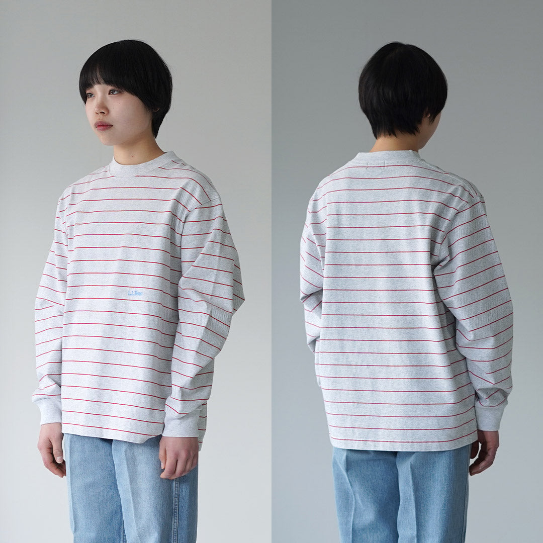 L.L.BEAN(エルエルビーン) ユニオン ロングスリーブ ストライプ Tシャツ