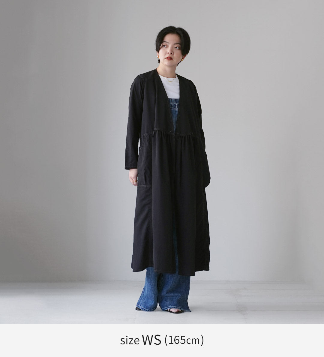AND WANDER(アンドワンダー) クリンクル ナイロン カシュクール