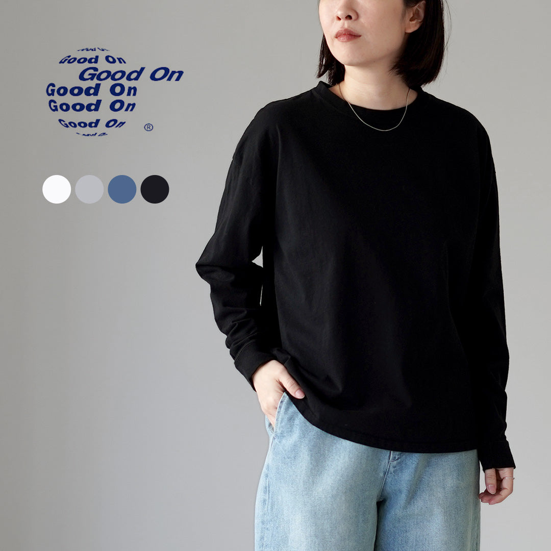 GOOD ON(グッドオン) ロングスリーブ リラックスTシャツ 日本製
