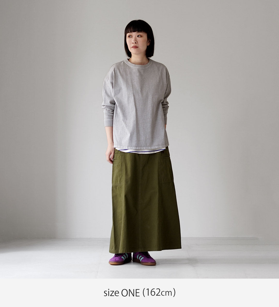 GOOD ON(グッドオン) ロングスリーブ リラックスTシャツ 日本製