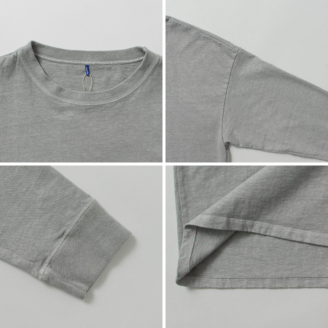 GOOD ON(グッドオン) ロングスリーブ リラックスTシャツ 日本製