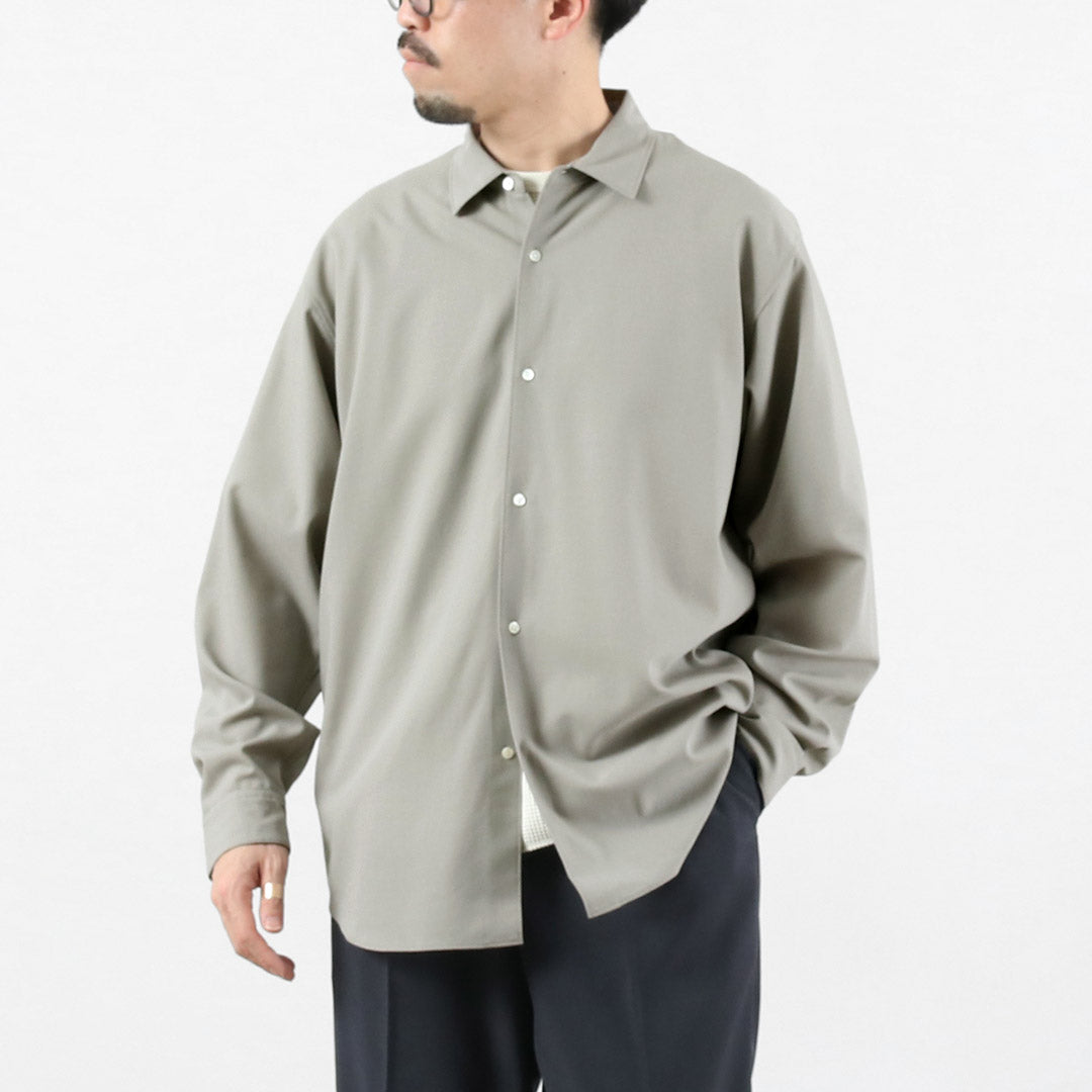 GOLDWIN(ゴールドウィン) ハイツイストウール リラックスシャツ 尾州