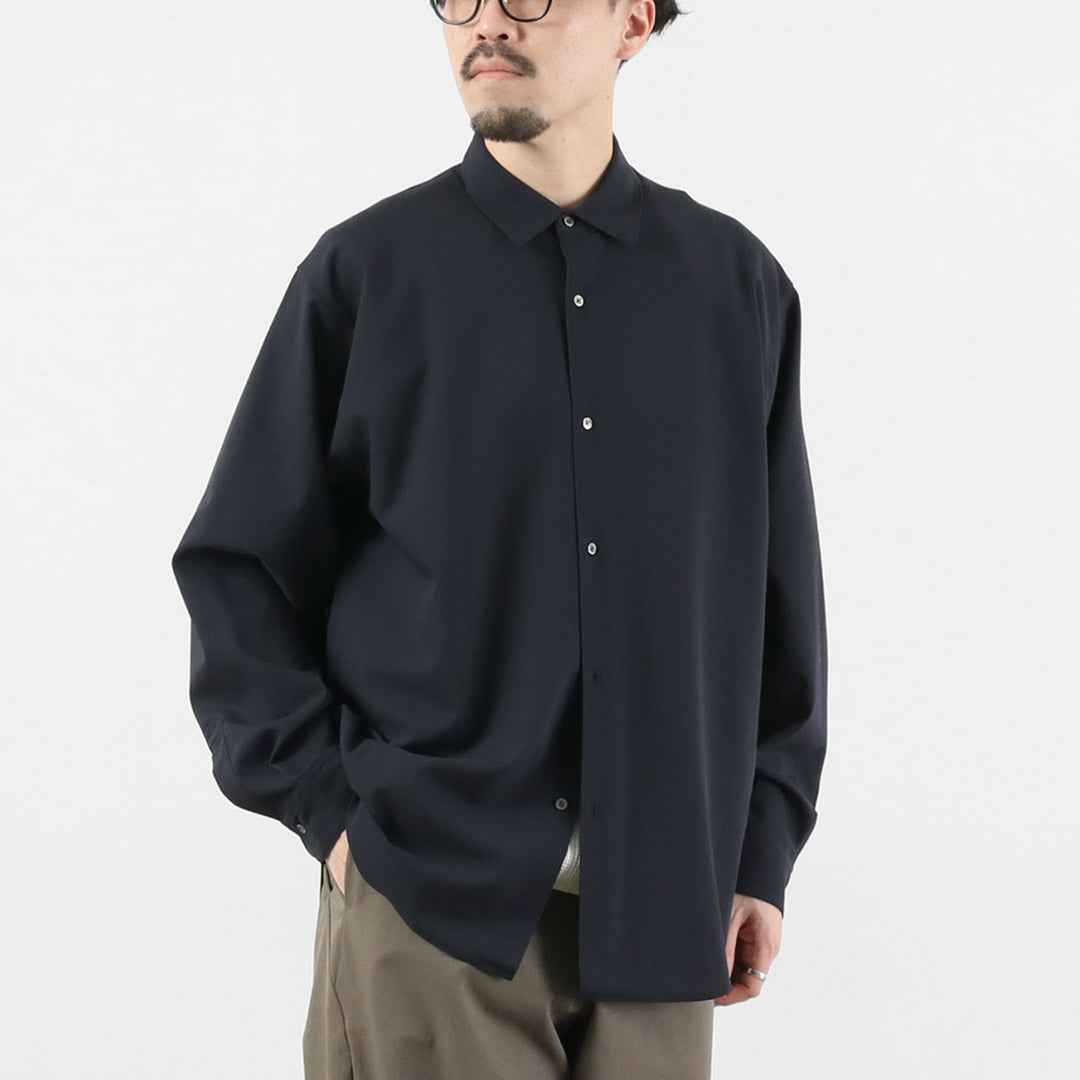 GOLDWIN(ゴールドウィン) ハイツイストウール リラックスシャツ 尾州