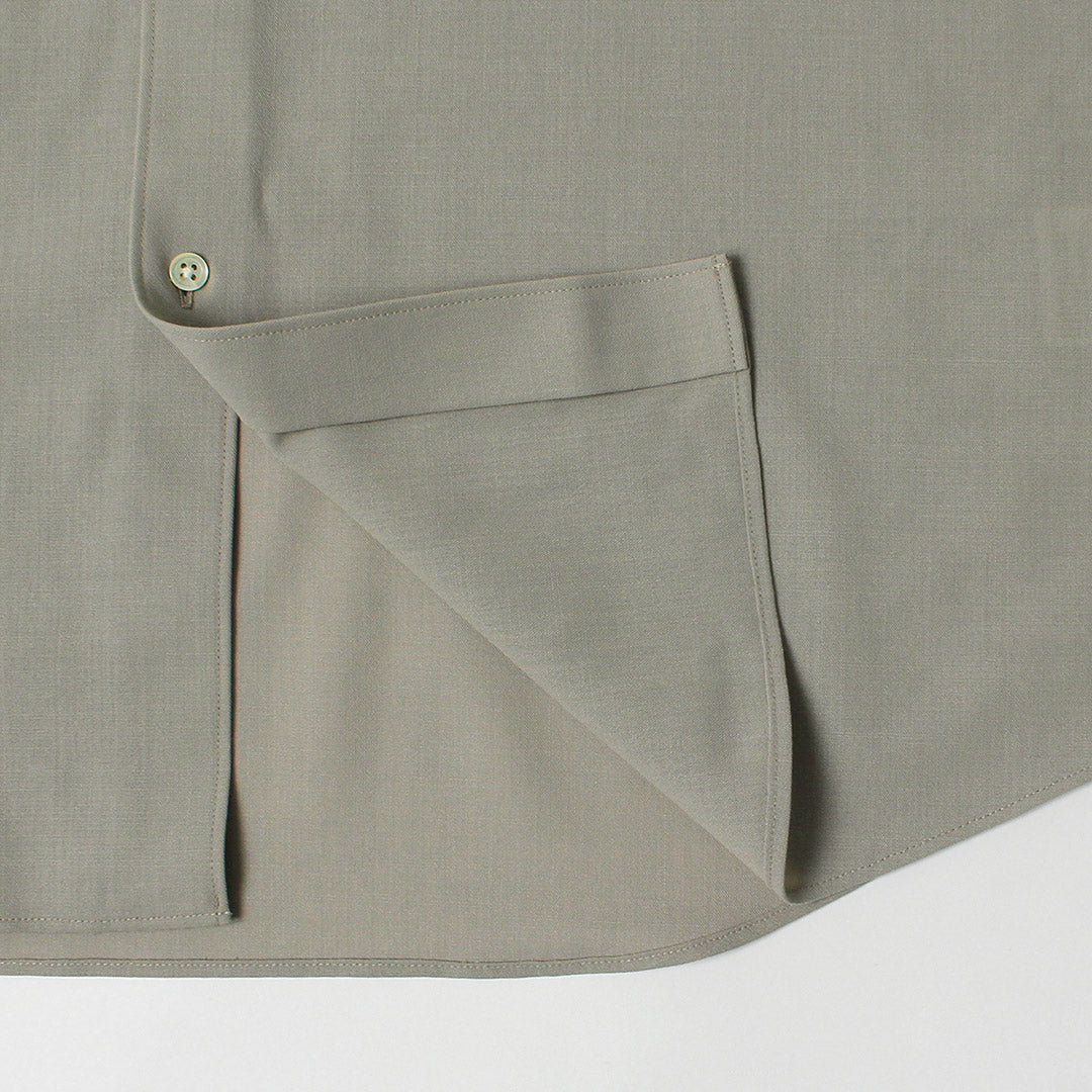 GOLDWIN(ゴールドウィン) ハイツイストウール リラックスシャツ 尾州