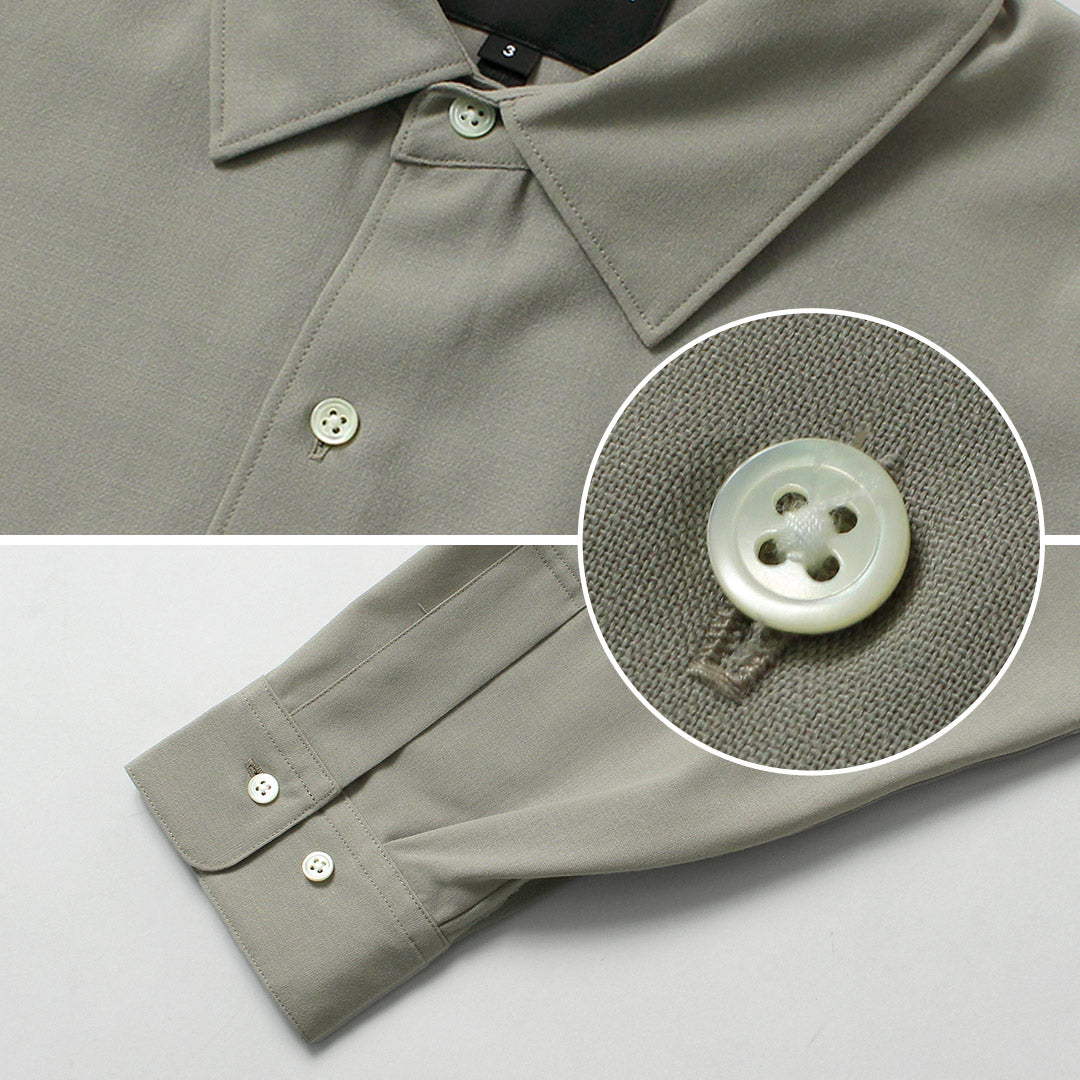 GOLDWIN(ゴールドウィン) ハイツイストウール リラックスシャツ 尾州