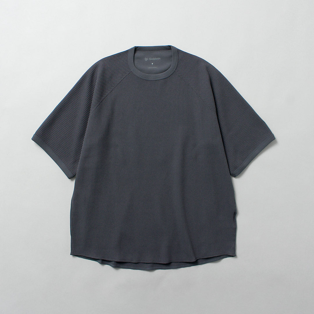 GOLDWIN(ゴールドウィン) ワッフル ライト Tシャツ ラグラン