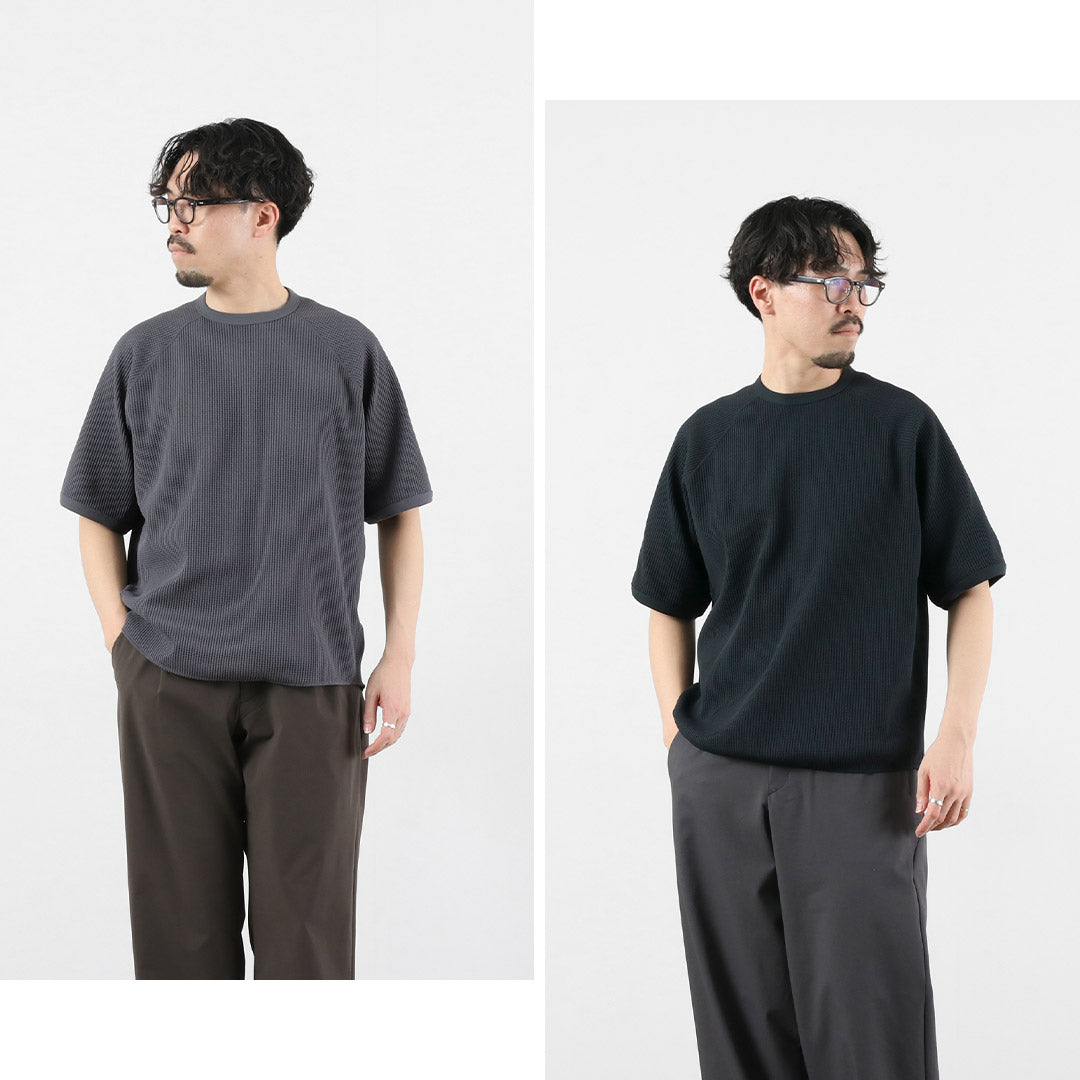 GOLDWIN(ゴールドウィン) ワッフル ライト Tシャツ ラグラン