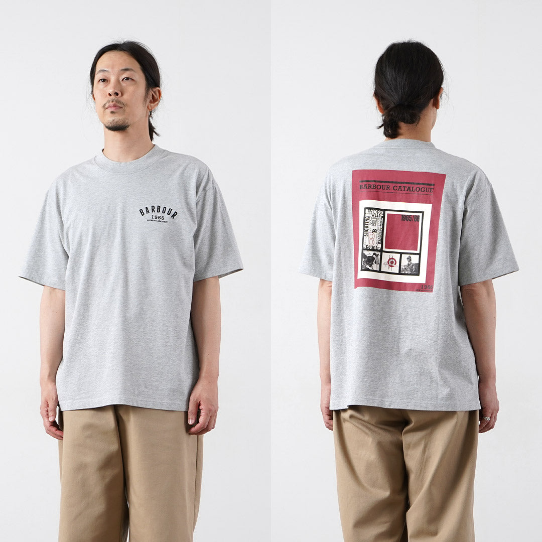 BARBOUR(バブアー) 1966グラフィック オーバーサイズ Tシャツ