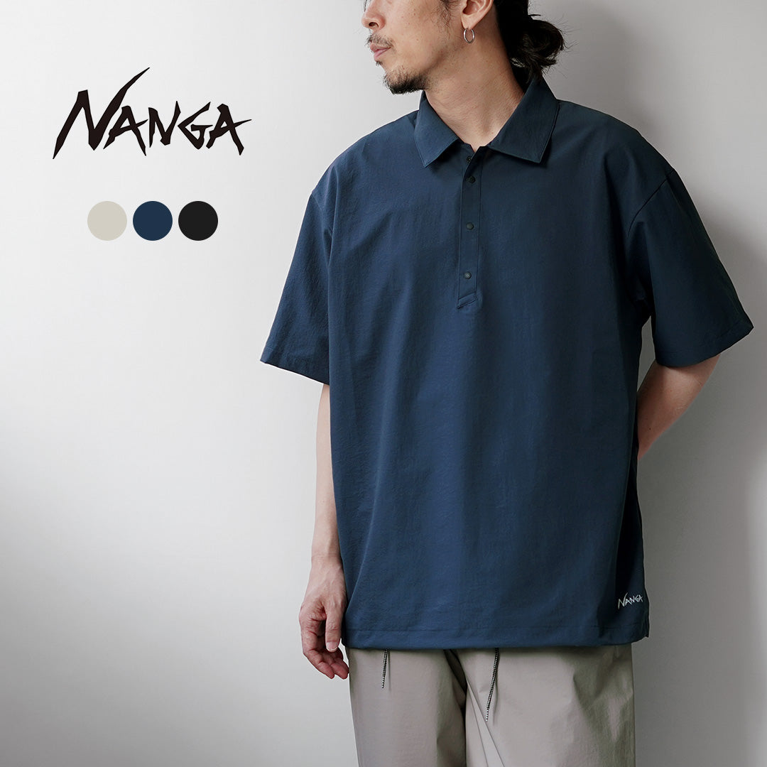 NANGA(ナンガ) ドットエアー コンフィー ポロシャツ