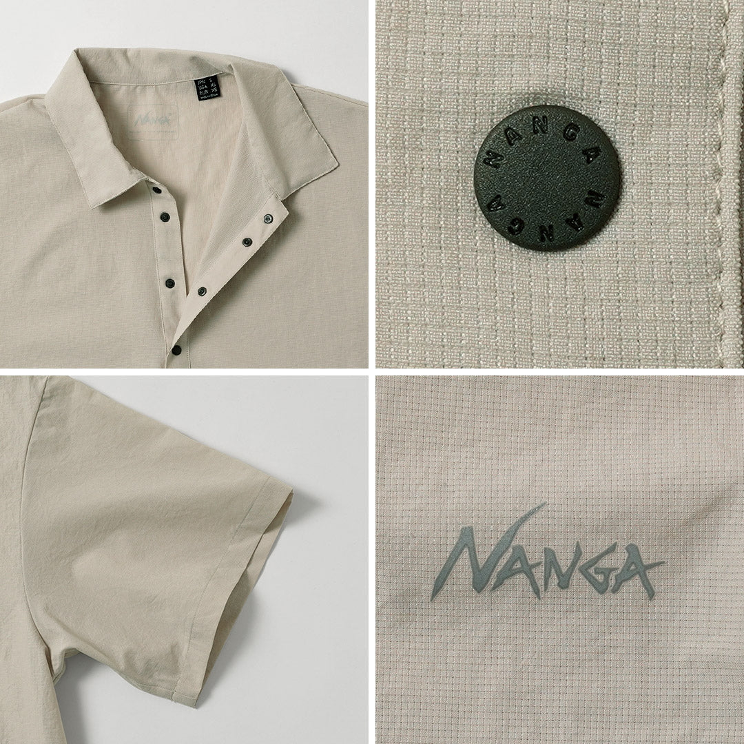 NANGA(ナンガ) ドットエアー コンフィー ポロシャツ