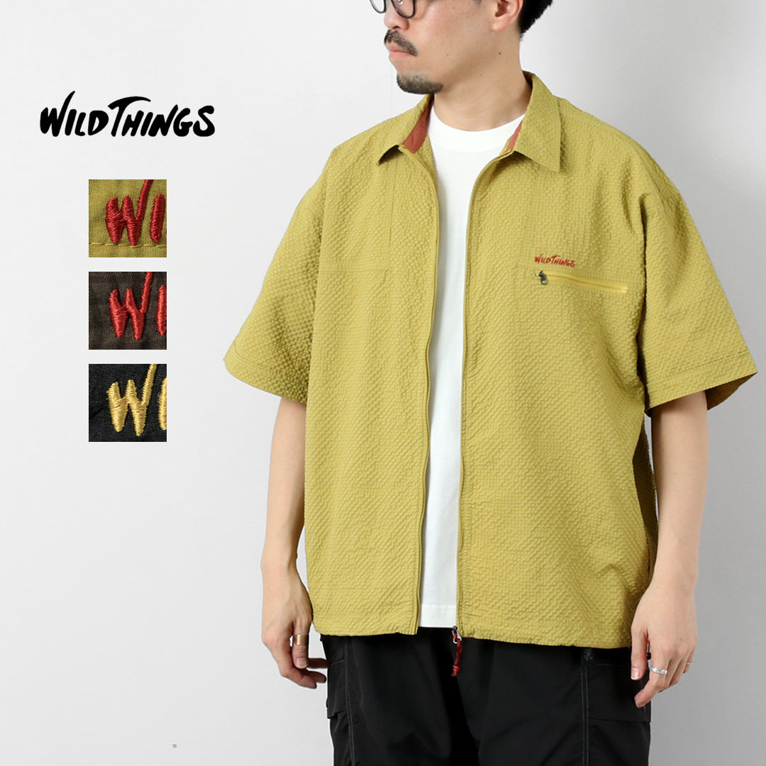 WILDTHINGS(ワイルドシングス) ゲッコー シアサッカー シャツ