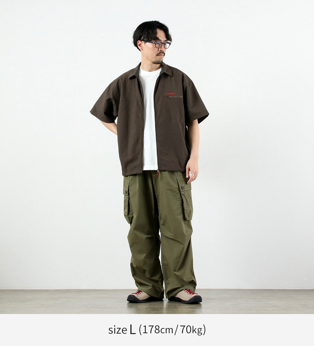 WILDTHINGS(ワイルドシングス) ゲッコー シアサッカー シャツ