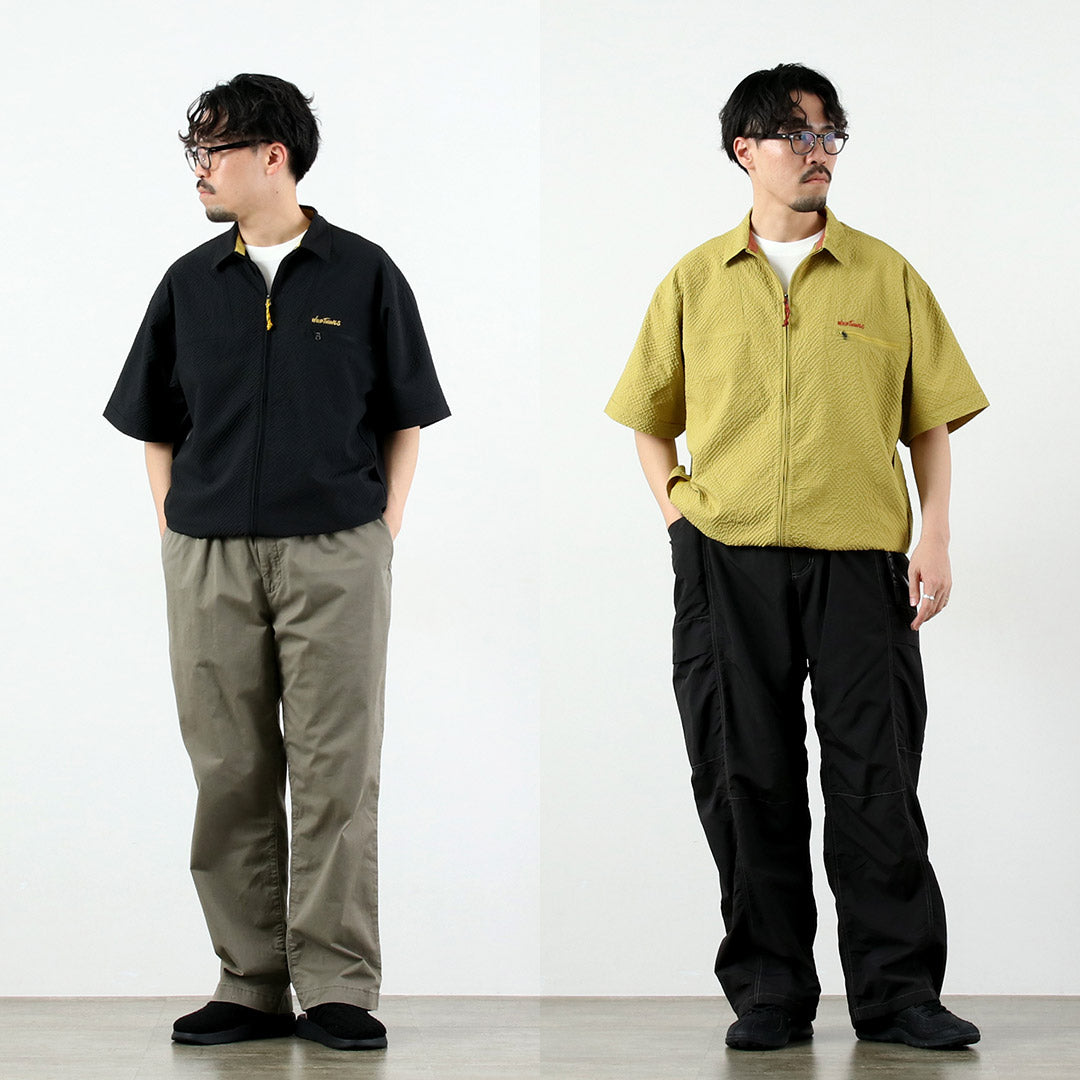 WILDTHINGS(ワイルドシングス) ゲッコー シアサッカー シャツ