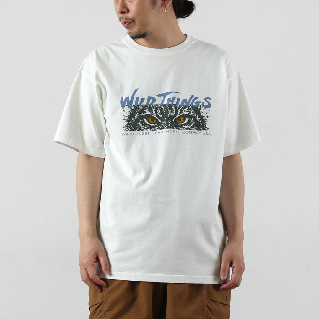WILDTHINGS(ワイルドシングス) リンクス ショートスリーブTシャツ