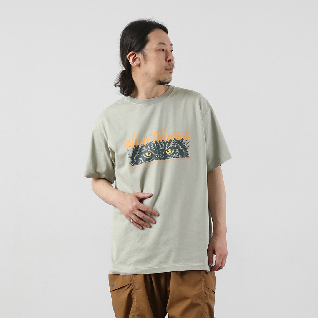 WILDTHINGS(ワイルドシングス) リンクス ショートスリーブTシャツ
