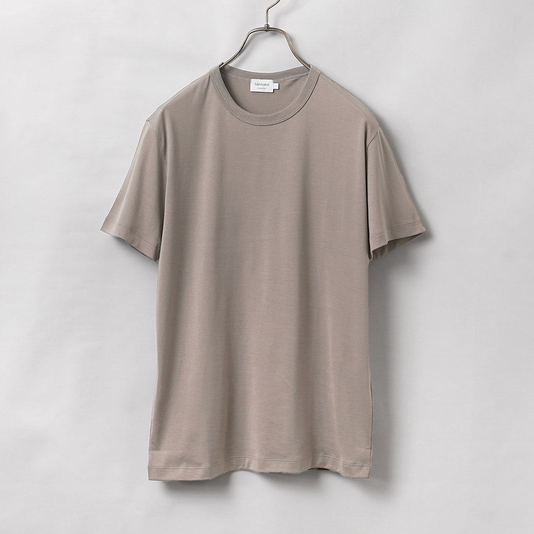 HANDVAERK(ハンドバーク) ニュー クルーネック ショートスリーブTシャツ