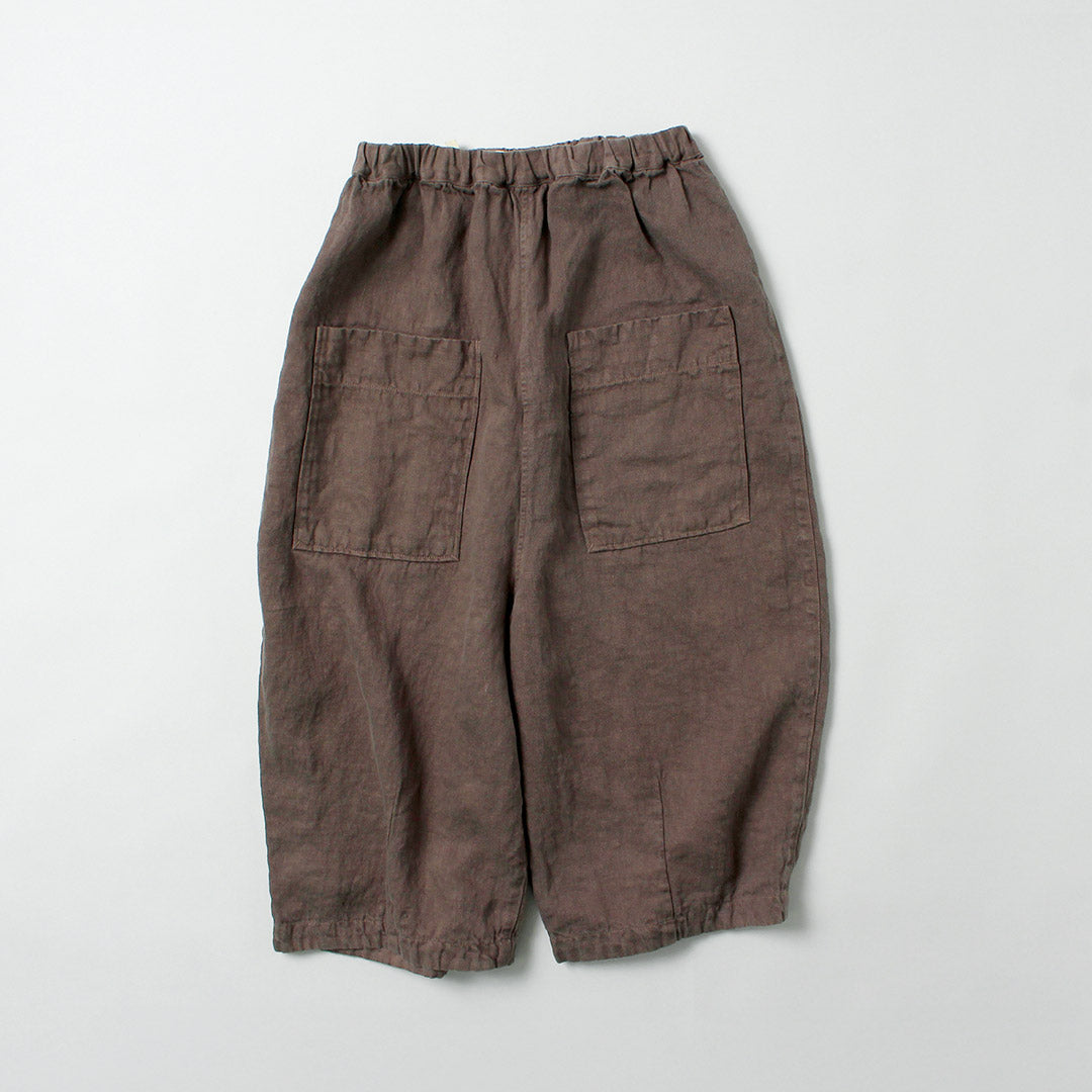 TUMUGU(ツムグ) ソリトリネン(2) 8分丈パンツ