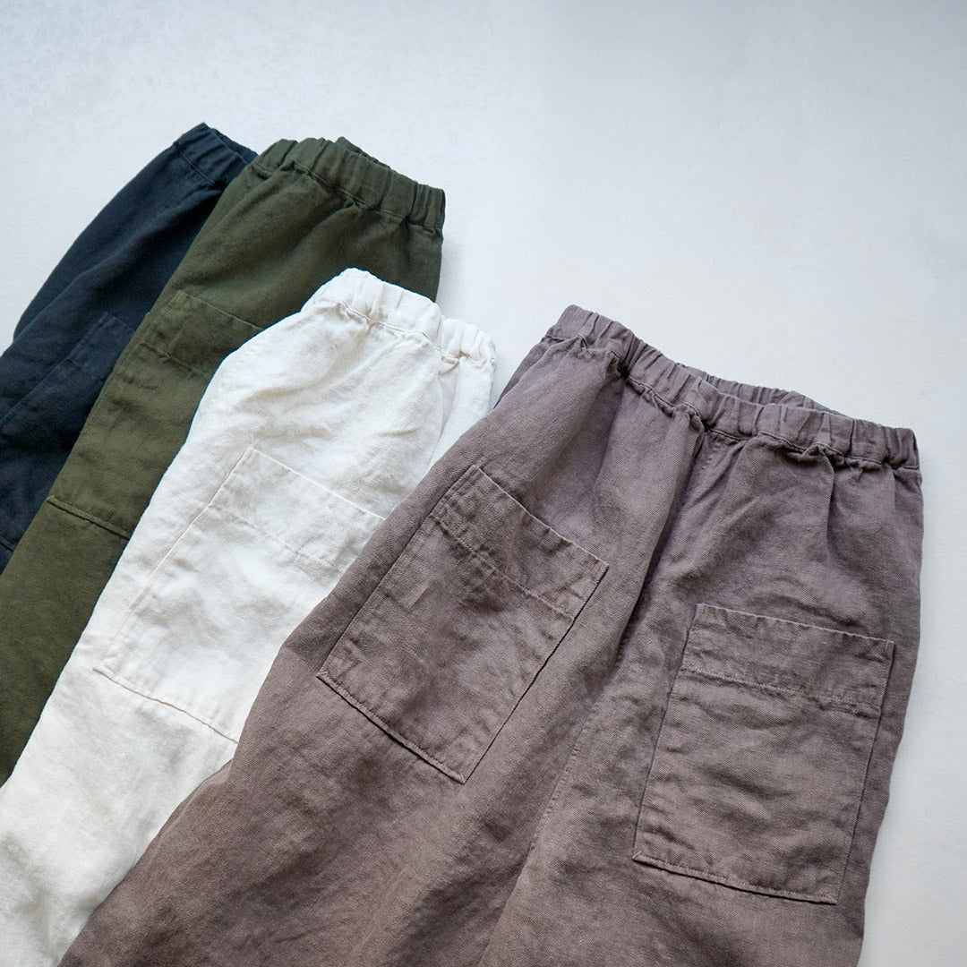 TUMUGU(ツムグ) ソリトリネン(2) 8分丈パンツ