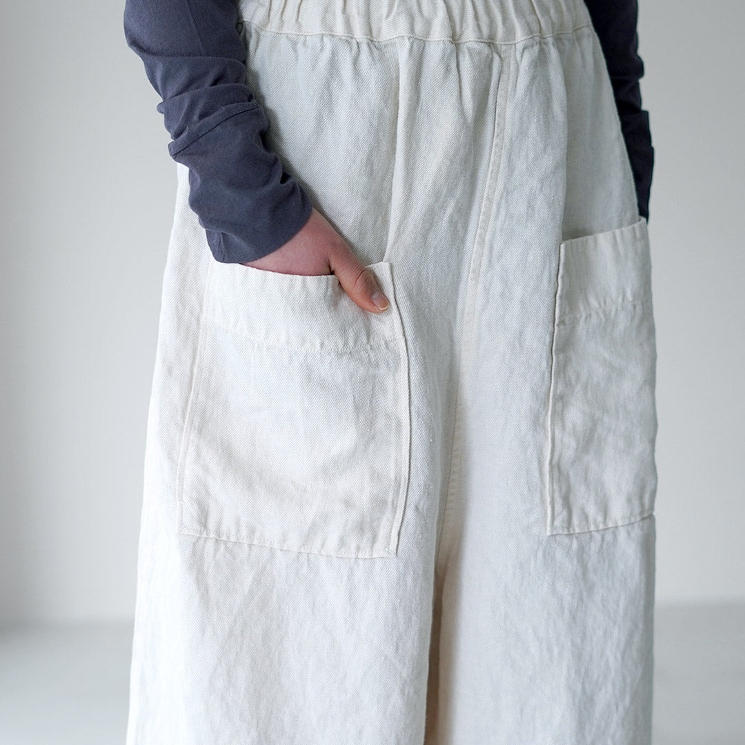 TUMUGU(ツムグ) ソリトリネン(2) 8分丈パンツ