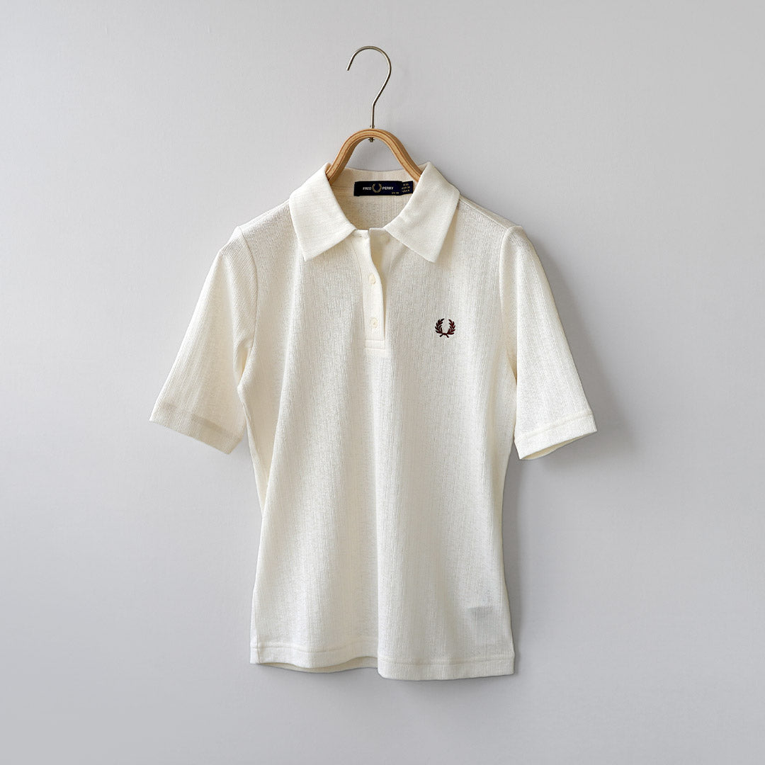 FRED PERRY(フレッドペリー) シアー リブ ポロシャツ