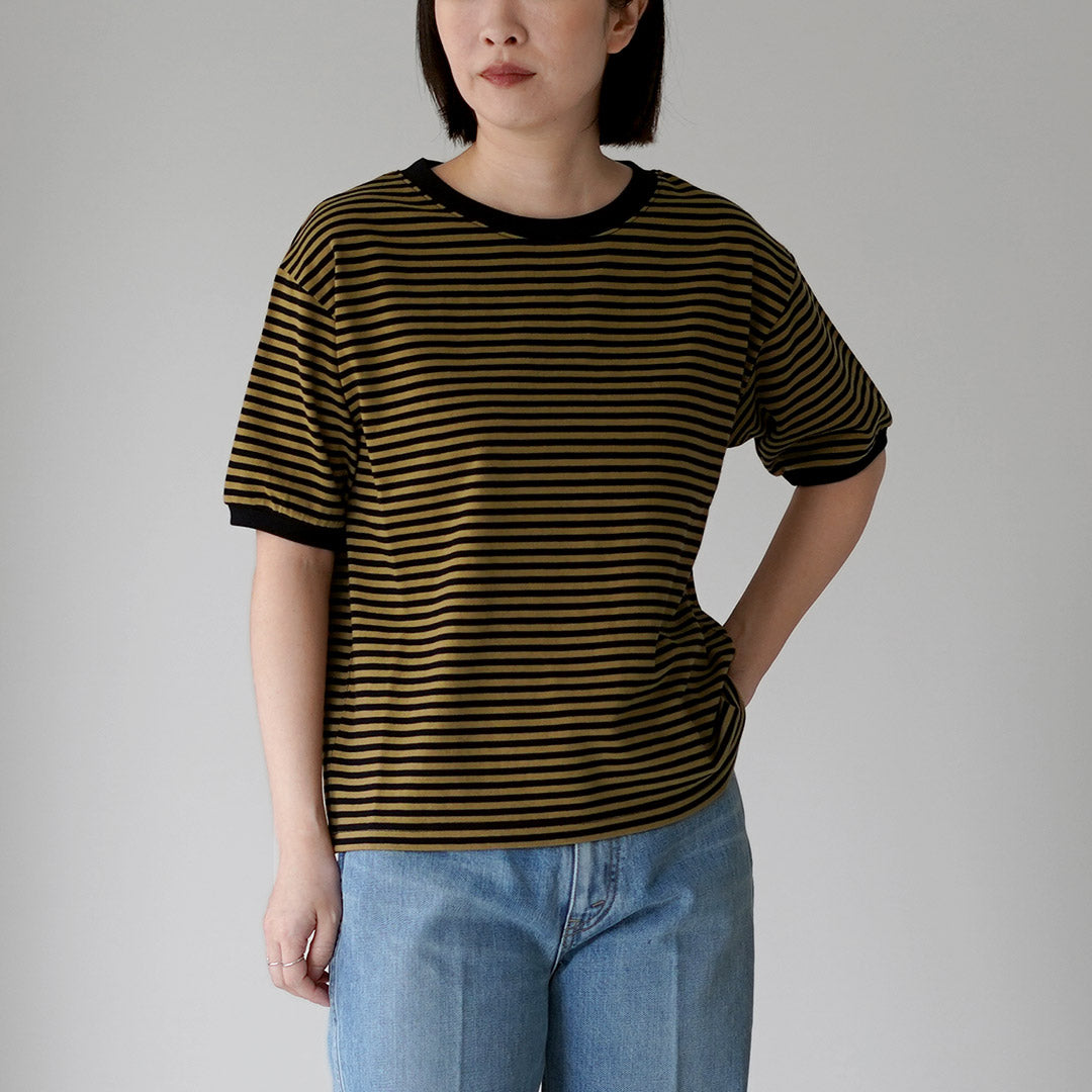 STAR STRIPE(スターストライプ) ボーダー リンガー Tシャツ