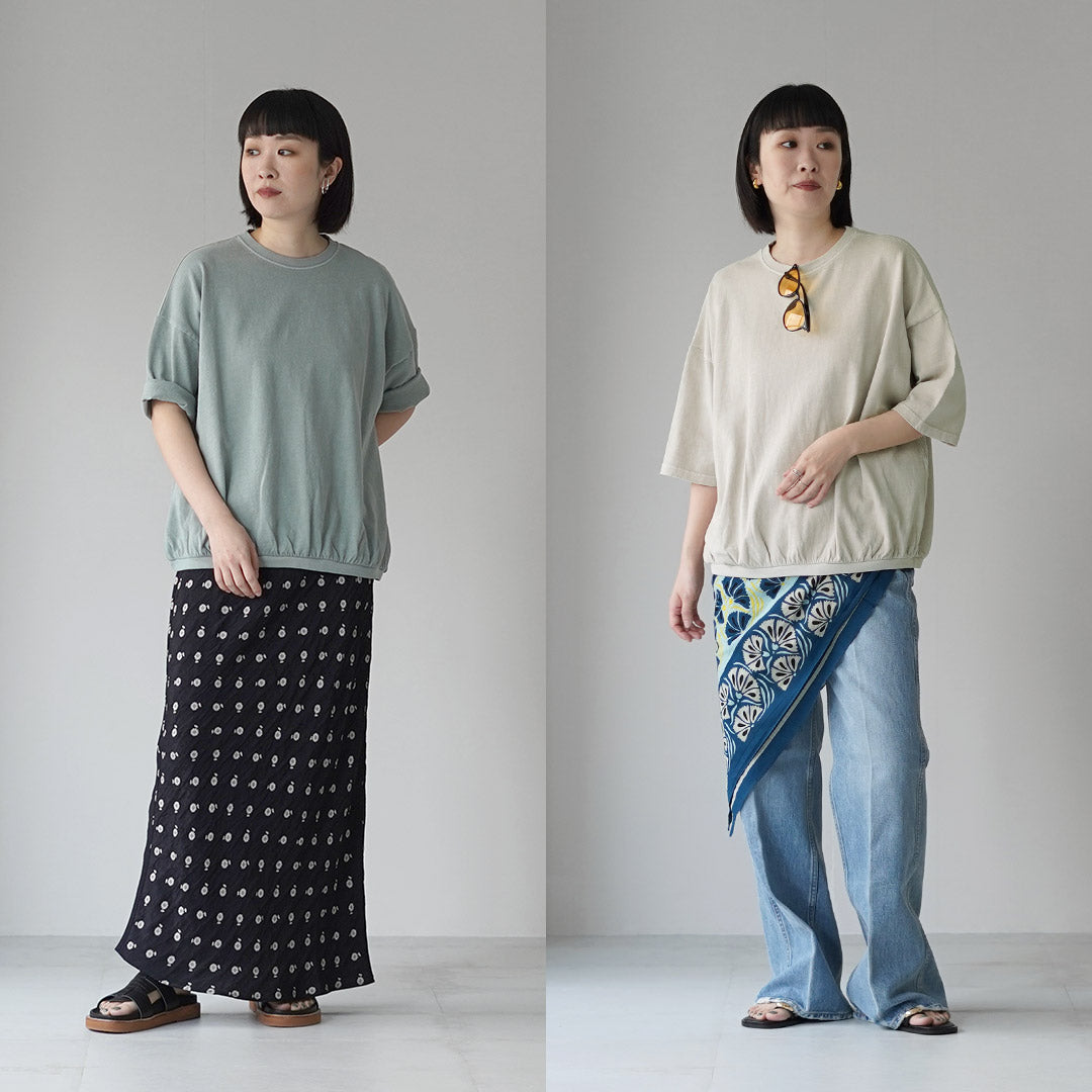 STAR STRIPE(スターストライプ) ルーズ Tシャツ 5分袖