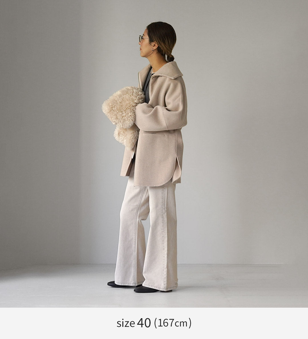 【30%OFF】YENN(イェン) ルーズフィット フレアパンツ