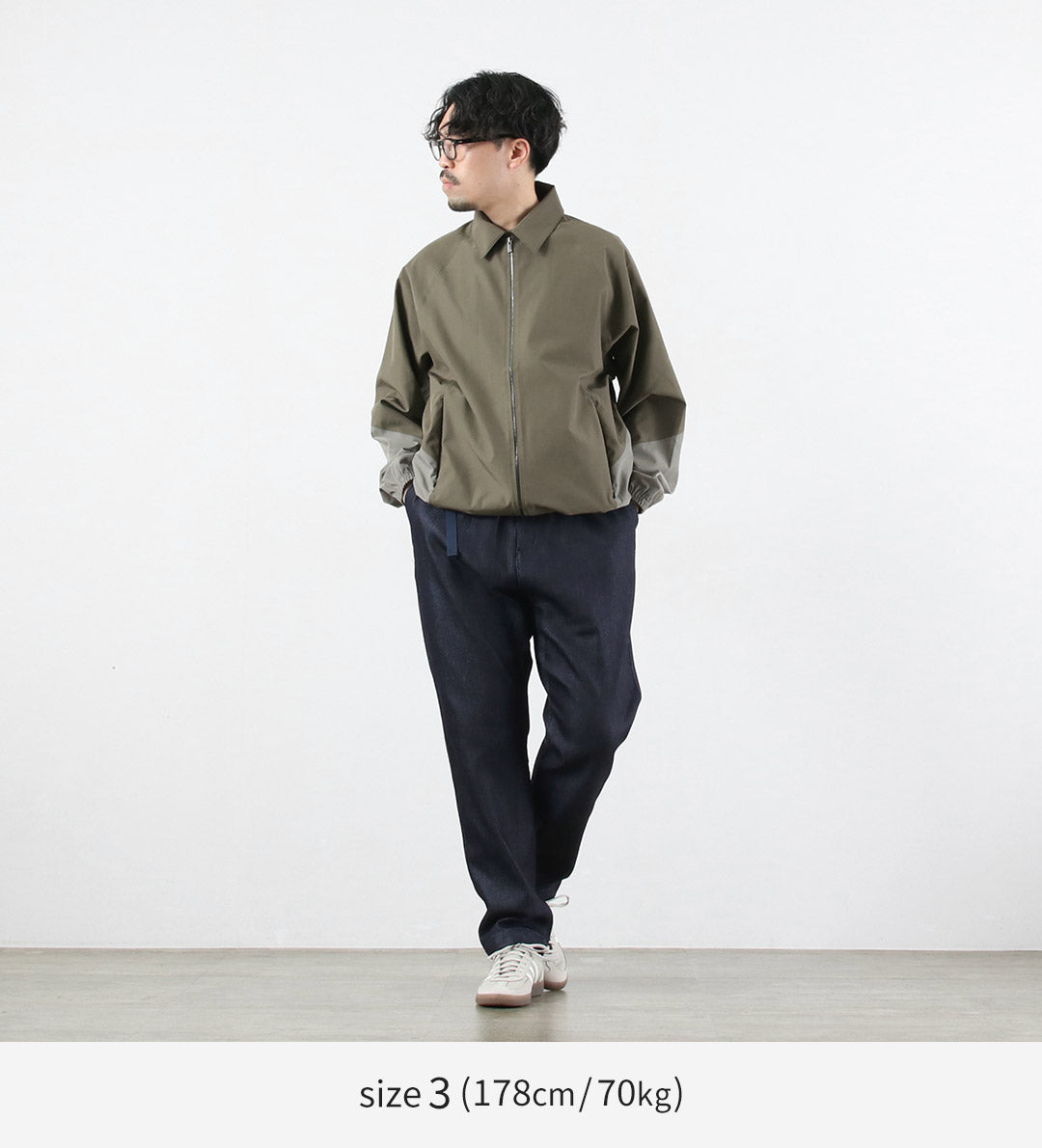 WHITE MOUNTAINEERING(ホワイトマウンテニアリング) ディッキーズコラボ デニムテーパードパンツ イージーパンツ