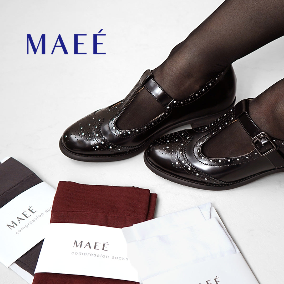 MAEE(マエエ) コンプレッションソックス コットンシアー