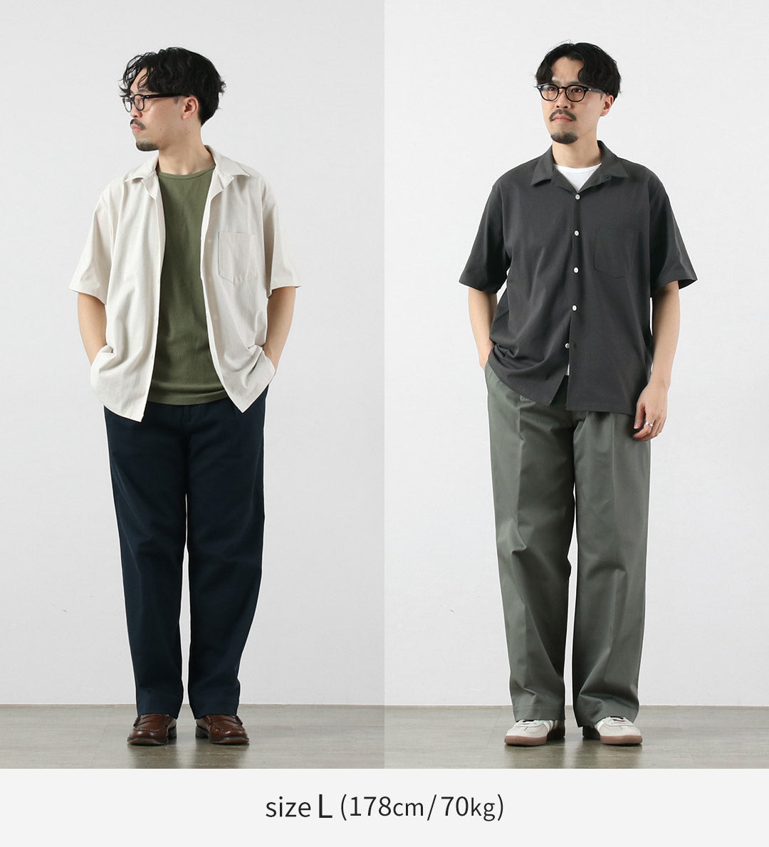 HEALTHKNIT(ヘルスニット)×RAG 別注 半袖 オープンカラーシャツ オープンエンド ドライジャージ 抗菌・防臭加工