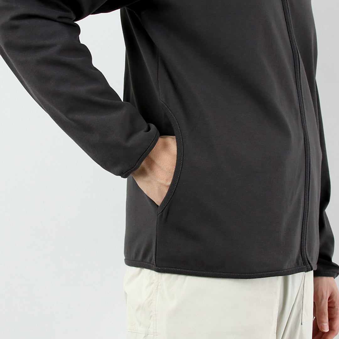 HEALTHKNIT(ヘルスニット) ×RAG 別注 ヘルスニット×ラグ S/S Teeジップパーカー オープンエンド ドライジャージ 抗菌・防臭加工