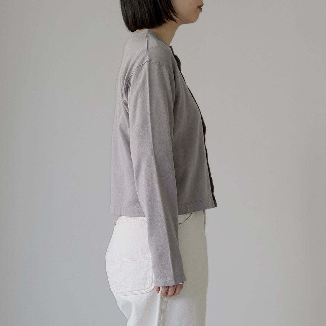 ORCIVAL(オーシバル) クルーネック カーディガン 日本製