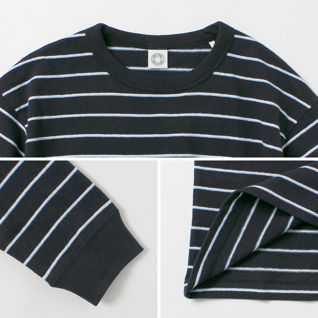 ORCIVAL(オーシバル) エンブロイダリー ロングスリーブ プルオーバー 日本製