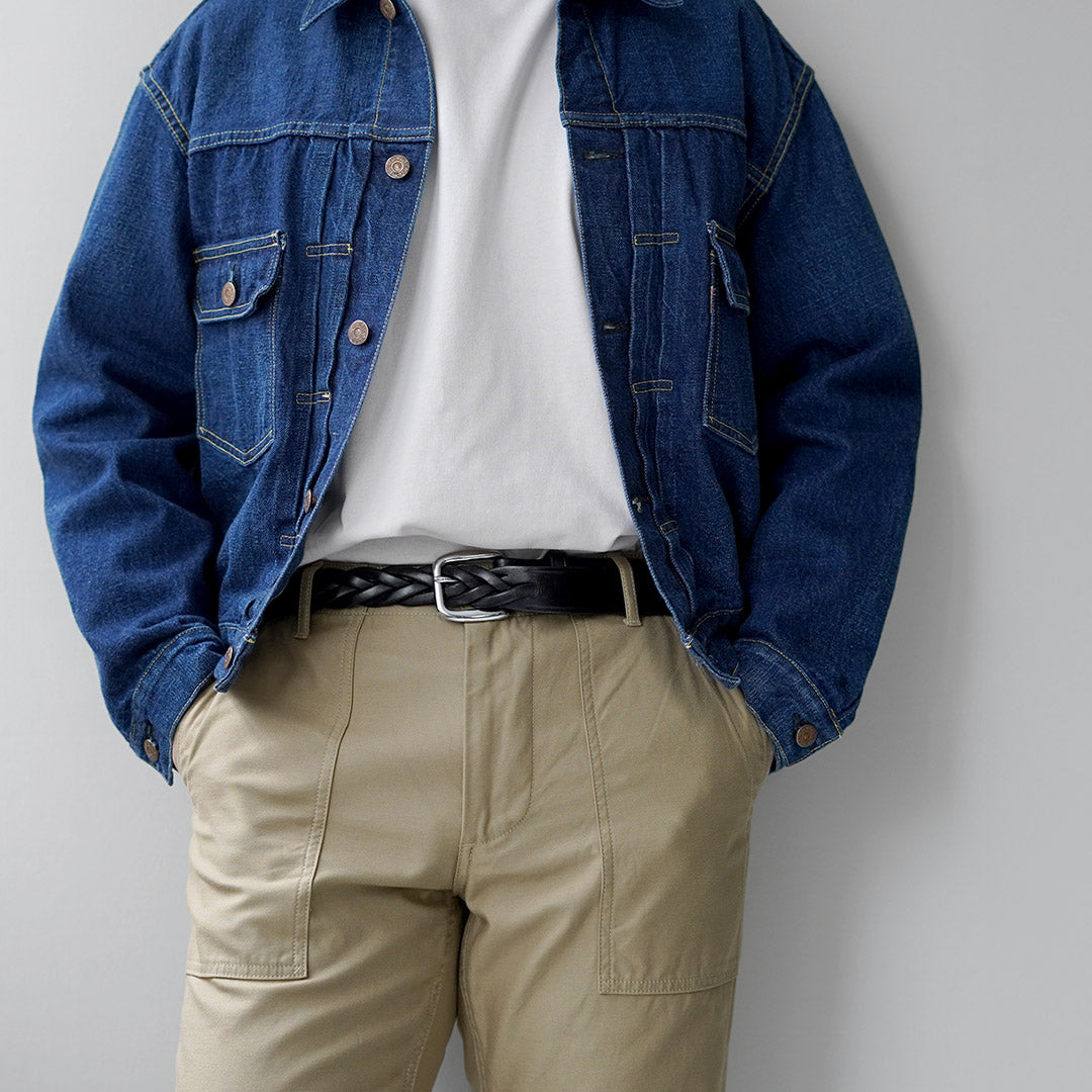 TORY LEATHER(トリーレザー) ロングチップ ブレイドベルト アメリカ製